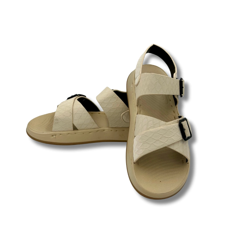 (WS-1293-2) Sandals BEIGE