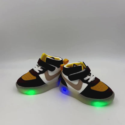 Sport Shoes JORDAN Orange Top With LIGHTS(WS-435-2)