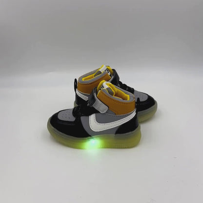 Sport Shoes JORDAN Grey Top With LIGHTS(WS-435-2)